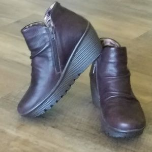 Skechers Memory Foam Brown Bootie